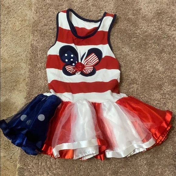 Other - Girls Red, White & blue dress w/ruffles size 3T